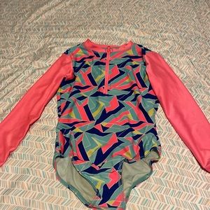 Cat and Jack medium size 78 bathing suit crazy styled colors